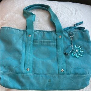 Y2K COACH KYRA DAISEY TOTE PURSE